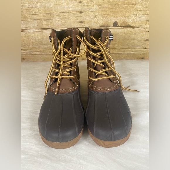 Nautica Channing Duck Boots Brown Size Youth 5 - Picture 2 of 14